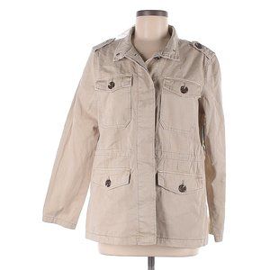 NWT Kensie Jeans Utility Jacket - Khaki - Size M